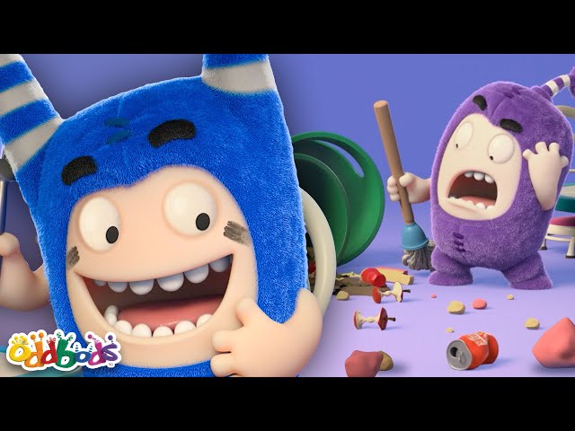 ODDBODS | Clean Jeff 🧼 | Oddbods Full Episode | Funny Cartoons for Kids