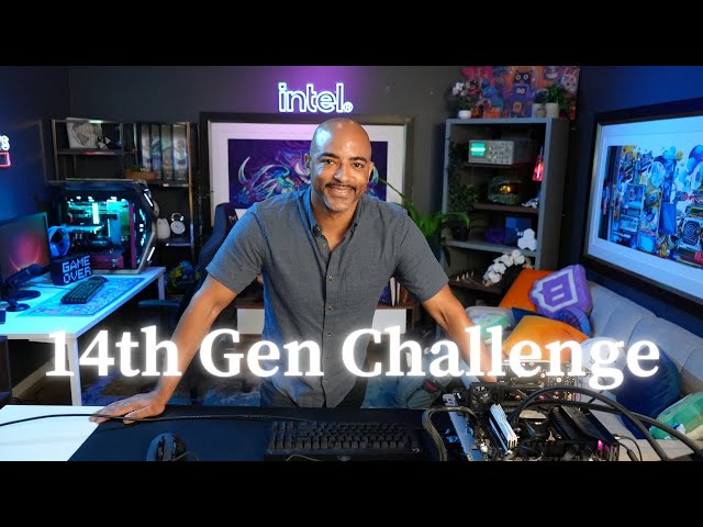 Intel 14th Gen Challenge BTS
