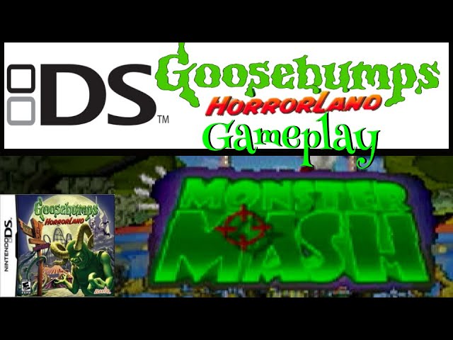 #goosebumps #Horrorland #ds game                         monster mash
