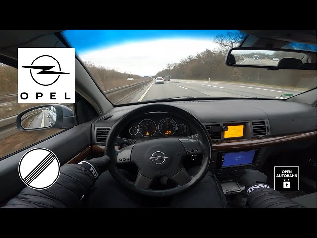 170 kph with an 2004 Opel Vectra C | POV Test Drive | Deutsche Autobahn | #Opel