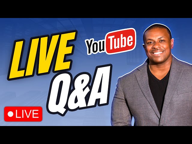 How to Get Started Investing In Real Estate (LIVE Q&A)