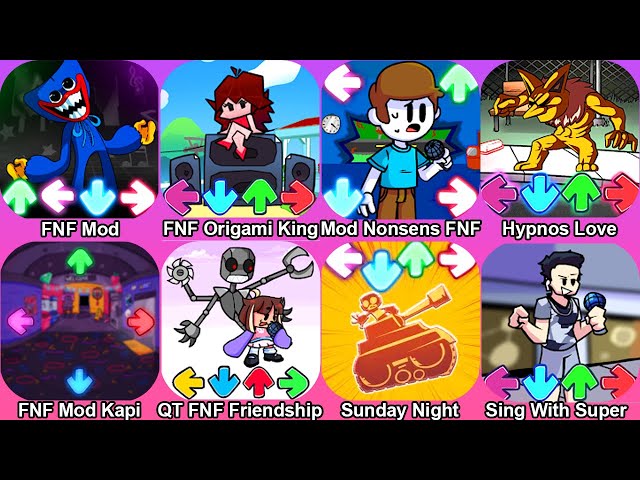 New FNF Mods Android | Blue Streamer - Eddy River Toad | Nonsense - Highlights,Sonic.Exe - Monochrom