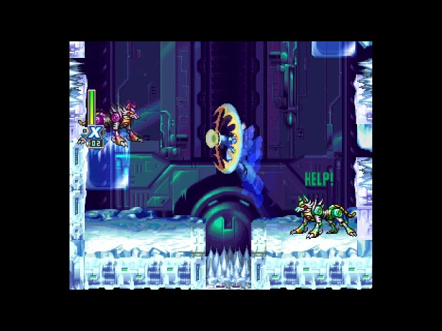 Mega Man X6: Blizzard Wolfang (No Damage/Minimalist)