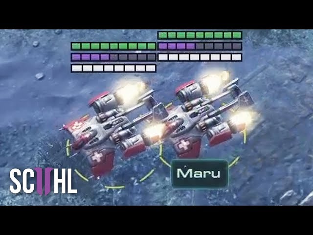 Maru Drops Everywhere!  - Starcraft 2: Maru vs Dark