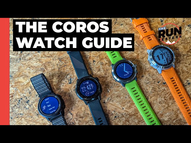 A Guide to COROS Watches | We explain the best COROS GPS watch for all types of runner