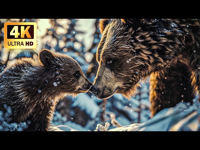 Adorable Baby Animals 4K - Explore the World of Young Wildlife | Scenic Relaxation Film