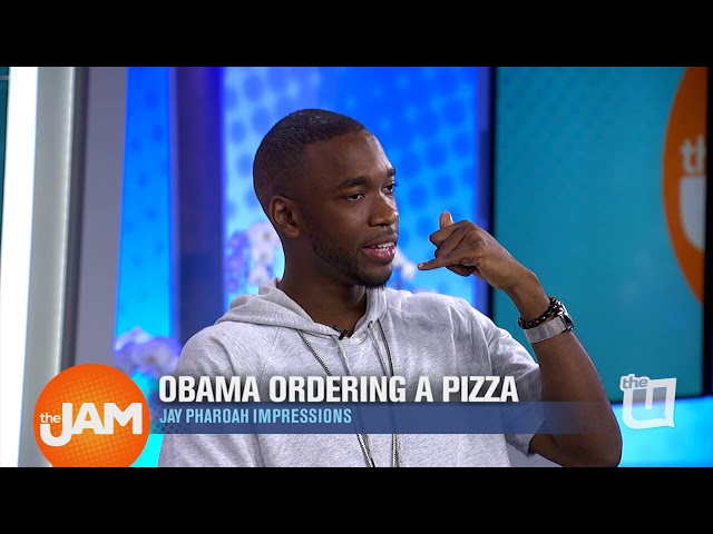 Comedian Jay Pharoah Impersonates Obama Ordering a Pizza