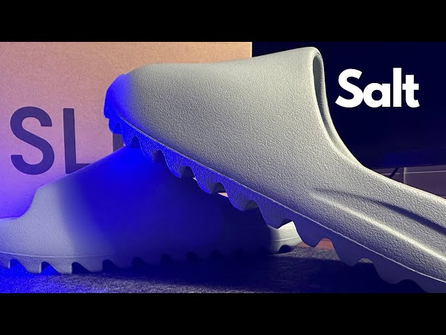 Adidas Yeezy Slide "Salt" Review & on Feet