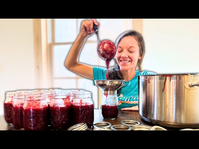 SECRETS to Make the Best Raspberry Jam EVER (Food for Winter Part 2)