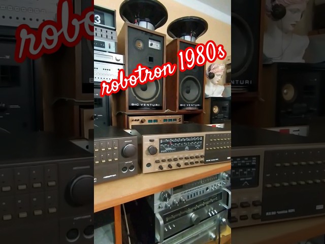 #1980s Germany robotron tonica receiver sound test @Angelicaaudio