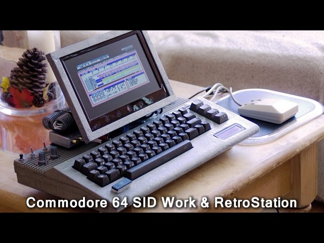 Commodore 64 music workstation - incredible C64 / Windows 10 hybrid device for music production