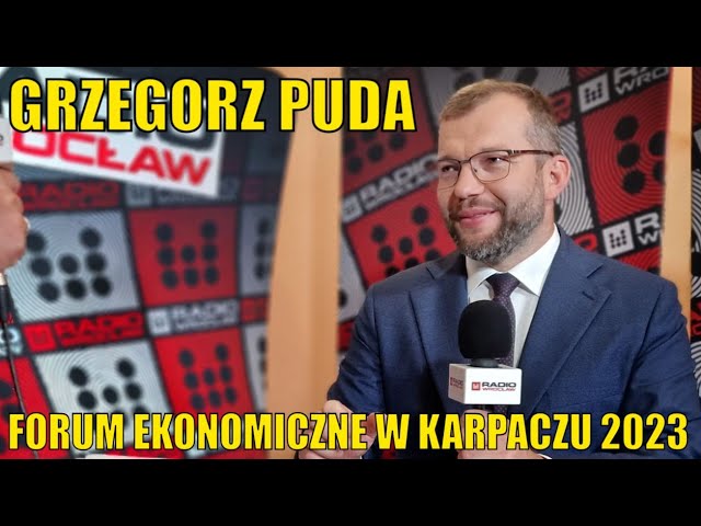 Grzegorz Puda FORUM EKONOMICZNE W KARPACZU 2023