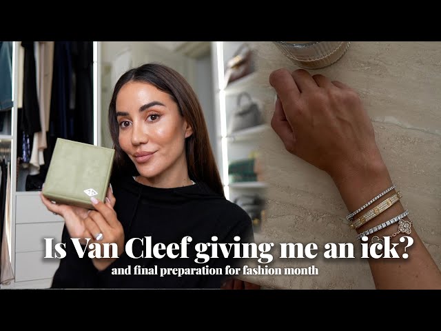 Van Cleef Unboxing? Beauty Day and Fashion Week Prep | Tamara Kalinic