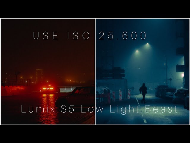 Lumix S5 is a Low Light BEAST / Use Iso 20.000 ! Paul Jonack