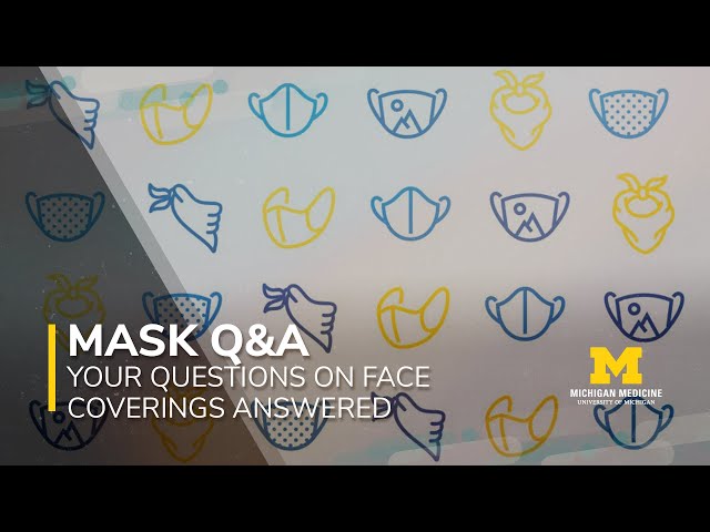 Mask Q&A: Your Questions On Face Coverings Answered