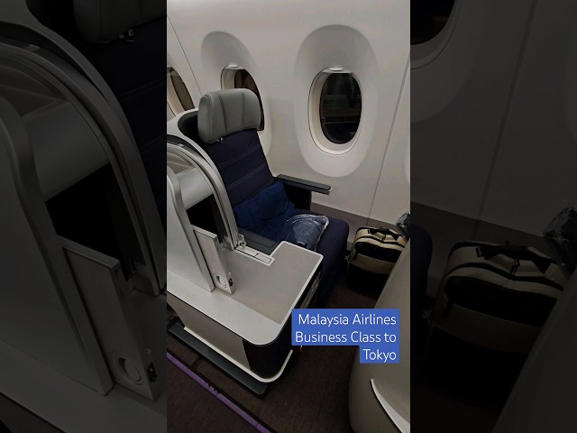 Malaysia Airlines A350 Business Class #shorts #travel