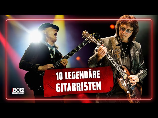 10 legendäre Gitarristen