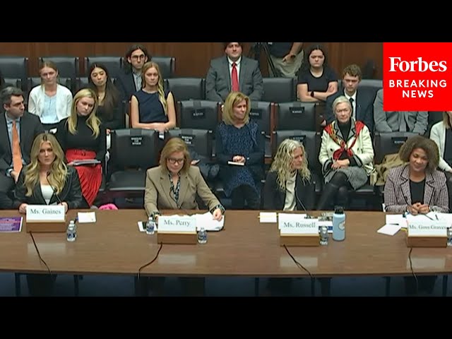 House Oversight Cmte Holds Hearing On Transgender Athletes Participating In Women's & Girls' Sports