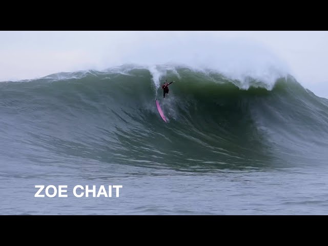 ZOE CHAIT / Shredder⚡️Mavericks Charger⚡️#surf #surfing #athlete #zoechait #powerlinesproductions