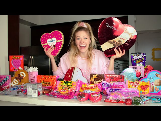 Making 100+ Candies Into A GIANT Valentine's Candy | Kelsey Impicciche