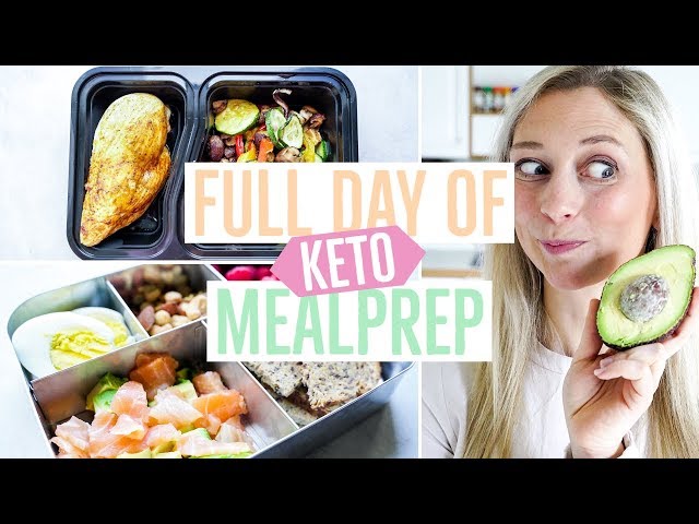 KETO MEAL PREP 🍱 Low Carb Rezepte für den ganzen Tag | unter 30g Kohlenhydrate