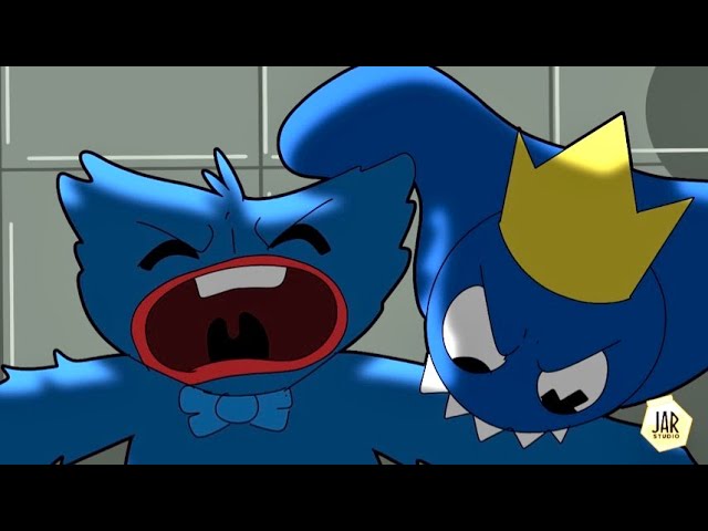 BLUE vs HUGGY WUGGY “Friends to your End” | Rainbow Friends x Poppy Playtime Animation