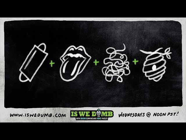 Is We Dumb? | Throat Mask. Rolling Stones. Spaghetti. Eating Bees.
