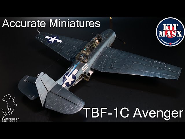 Accurate Miniatures 1/48 TBF-1C Avenger | Full Build