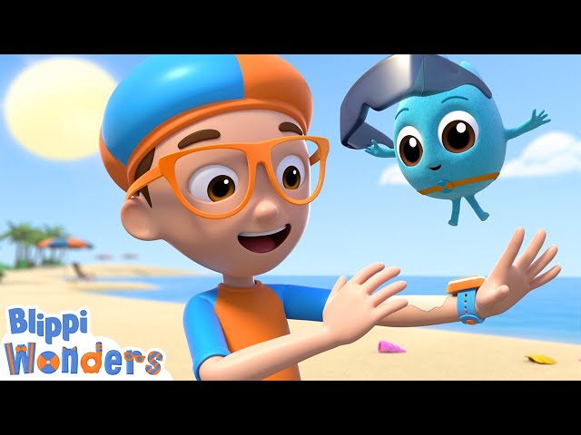Blippi Learns Why We Wear Sunscreen! | Blippi Wonders Educational Videos for Kids