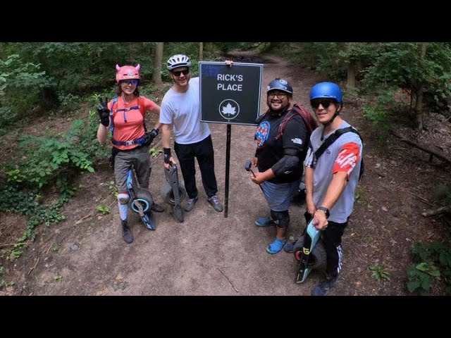 Prospect Park Trails on the Onewheel