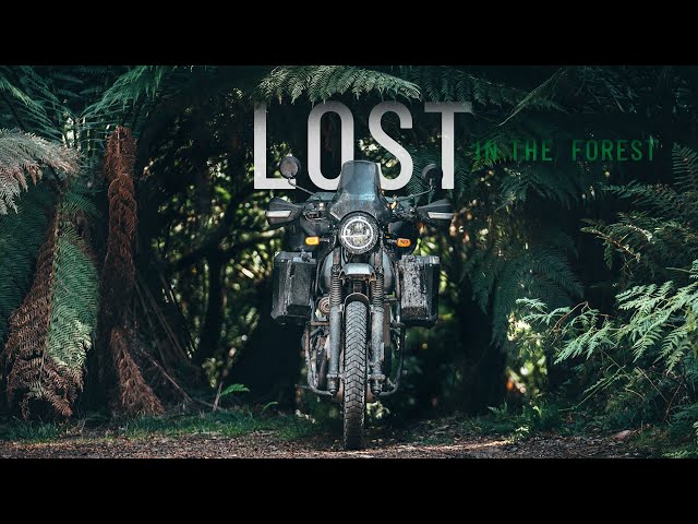 Lost in the forest South West Tasmania, stumbling onto an amazing road to ride a motorbike S1-E8
