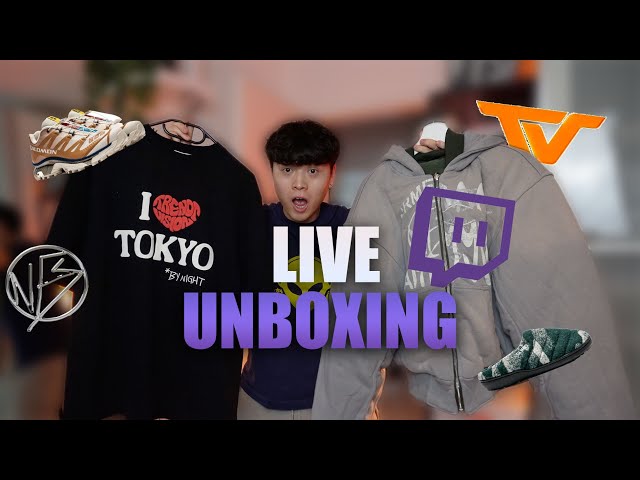 FASHION PACKOPENING 🗣️🛍️ (No/Faith Studios, Trendt Vision, Afew) | TWITCH HIGHLIGHTS | ouxioz