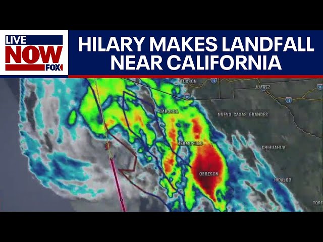 Hurricane Hilary: Landfall in Baja California Peninsula, extreme flooding likely | LiveNOW from FOX