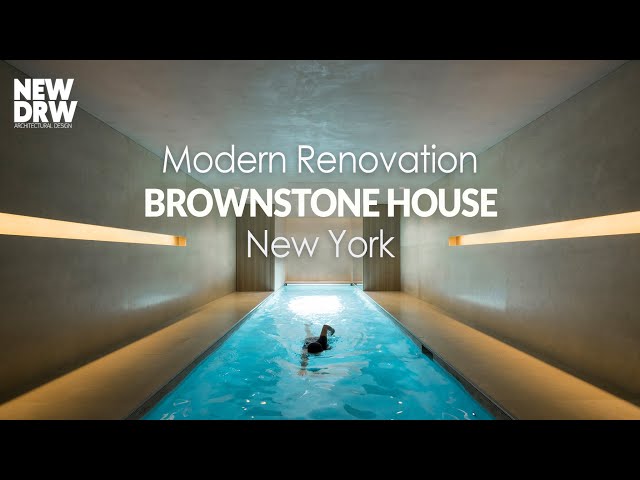Minimalist Renovation in New York | Brownstone Vertical House
