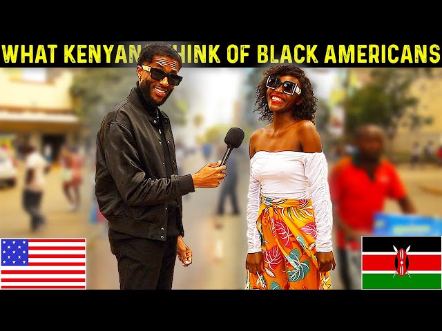 🇺🇸🇰🇪What Kenyans Think of Black Americans? *ASTOUNDING Answers!*