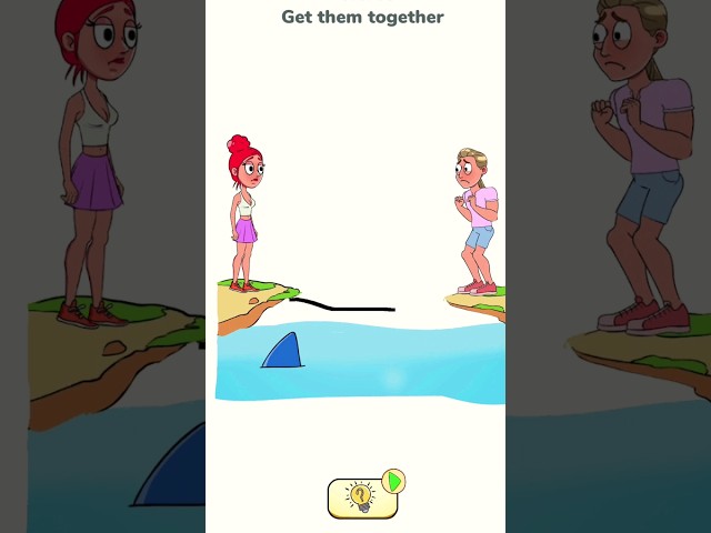 Get Them Together 😂 Impossible Date 2 Tricky Riddle Level👍👌😘🤣 #shorts #gameplay #subscribe #animação