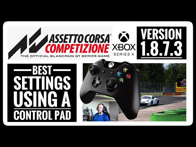 Assetto Corsa Competizione - Best control pad settings EVER!!!!