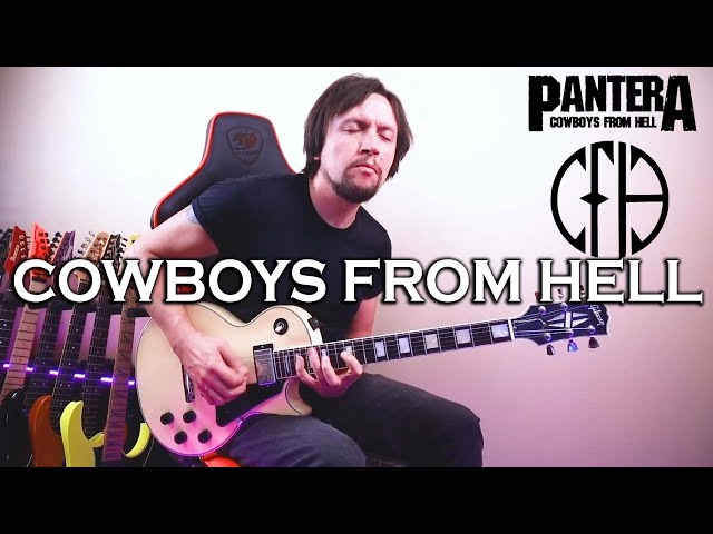 Pantera - Cowboys From Hell - Solo Cover by Ignacio Torres