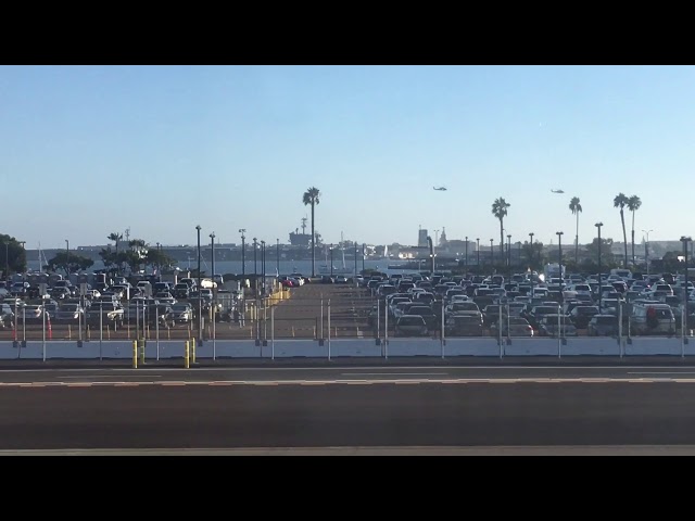 San Diego International Airport Takeoff A321 American Airlines Planespotting