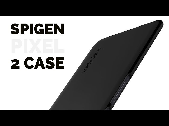 Spigen Thin Fit Matte Black ► Google Pixel 2 Phone Case ◄ Spigen Case Review Unboxing Amazon