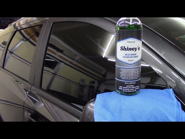 Shiney's Bull Shine Glass Cleaner Review! It's Amazing
