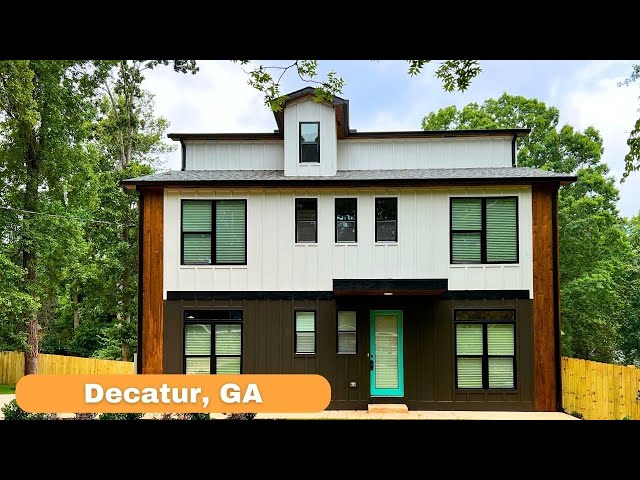 Take a Look Inside this 🔸BOLD & BEAUTIFUL🔸Home For Sale in Decatur GA - 5 Bedrooms | 4.5 Bathrooms