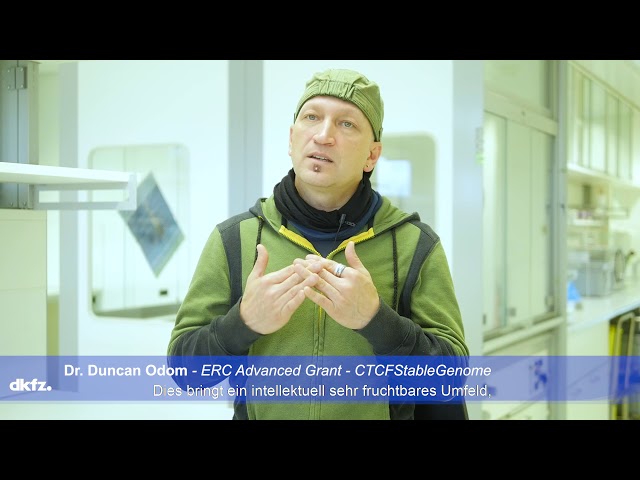 Neue Teamstrukturen für große Forschungsprojekte - ERC Grant Holder Duncan Odom, DKFZ