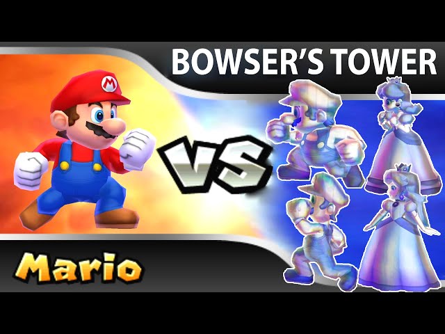 Mario Party Island Tour Bowser's Tower (All 30 Floors)