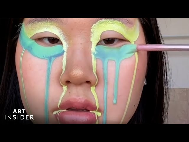 Satisfying Makeup Drips Create Unique Looks