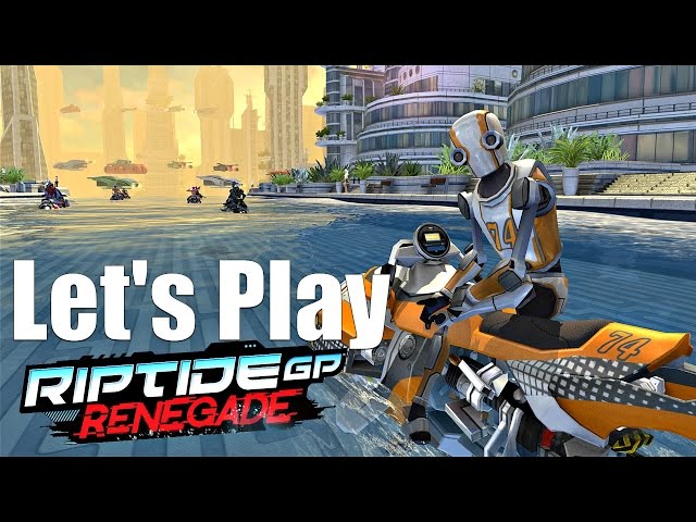 Let’s Play Riptide GP Renegade (PS4/Steam) - Futuristic Water Racing