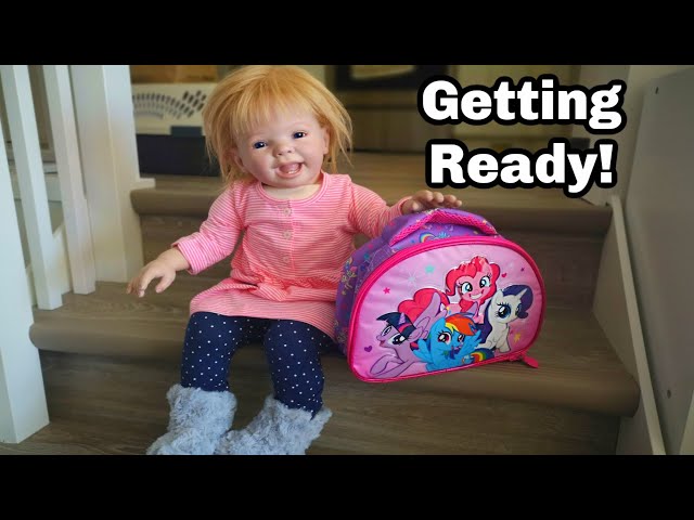 Morning Routine with Reborn Toddler Jenny Role-play