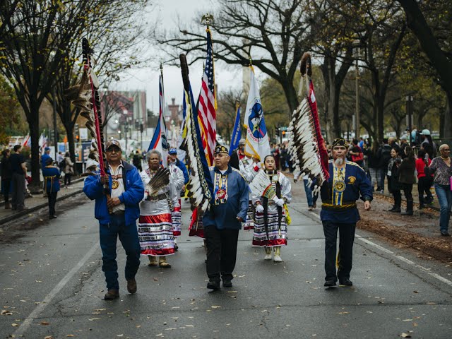 Native Veterans Procession (November 11, 2022)