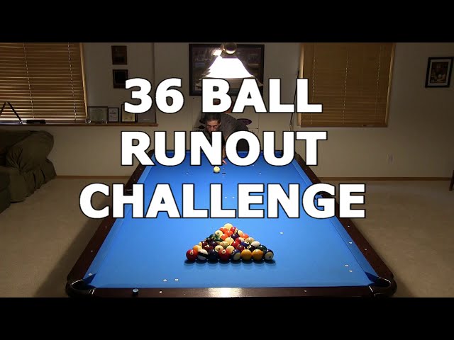 36-Ball RUNOUT CHALLENGE