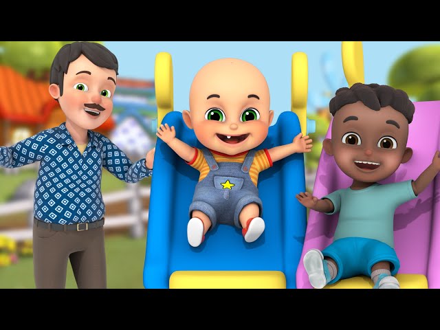 Yes Yes amusement Park | Waterpark Swiming pool, slides | for kids | Jugnu kids Baby Videos
